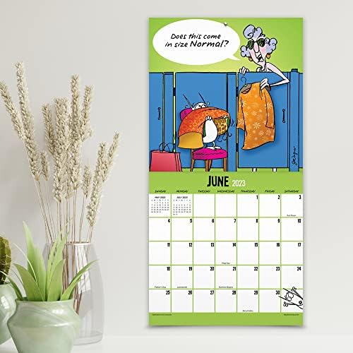TF פרסום לוח השנה של Maxine Mini 2023 | 2023 לוח השנה הקיר 12 חודשים | קיר לוח שנה גדול 2023 | לוח השנה של